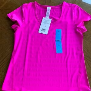 NWT active life magenta top size large